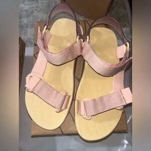 Melissa Sandals pink and yellow